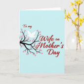 Karmeska Schrift Ehefrau Karte (Gelbe Blume)
