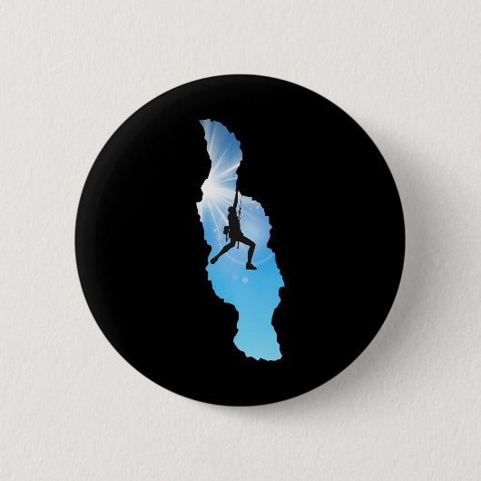 Karmin Klettern für Bergsteiger und Kletterer, Ro Button (Vorderseite)