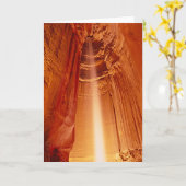 Karminrote Fälle Karte (Gelbe Blume)