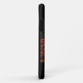 Karminrote Libelle Case-Mate iPhone Hülle (Hinten/Rechts)