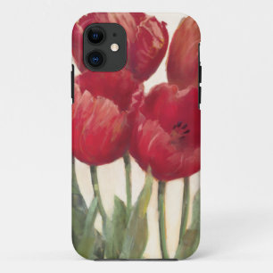 Karminrote Tulpen Case-Mate iPhone Hülle