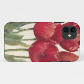 Karminrote Tulpen Case-Mate iPhone Hülle (Rückseite (Horizontal))