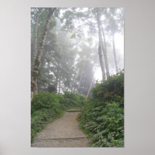 Karminroter Strand, Pazifikküste - WA Poster