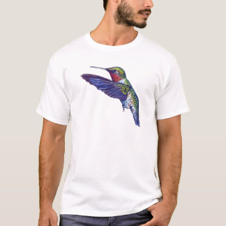 Karminroter Throated Kolibri T-Shirt