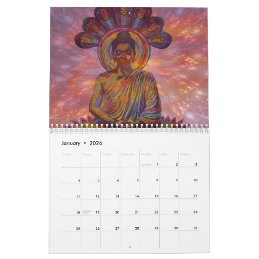 karmym Kalender digitalisierter Bilder (Jan 2026)