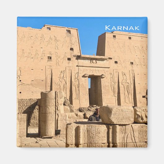 Karnak - Ägypten Magnet (Vorne)