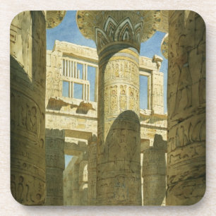 Karnak, c.1866 (w/c auf Papier) Untersetzer