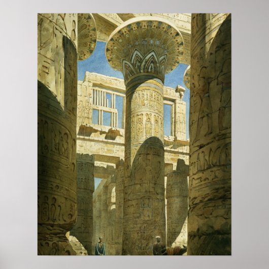 Karnak, c.1866 (w/c, paper) poster (Vorne)