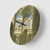 Karnak, c.1866 (w/c, paper) runde wanduhr (Winkel)
