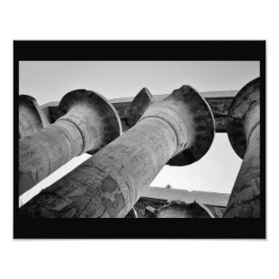 Karnak Columns Fotodruck