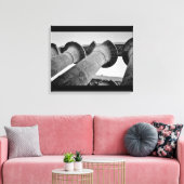 Karnak Columns Leinwanddruck (Insitu (Wohnzimmer))