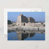 Karnak, Oberägypten Postkarte (Vorne/Hinten)