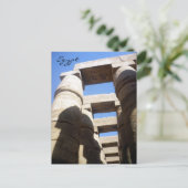 Karnak-Obersäulen Postkarte (Stehend Vorderseite)
