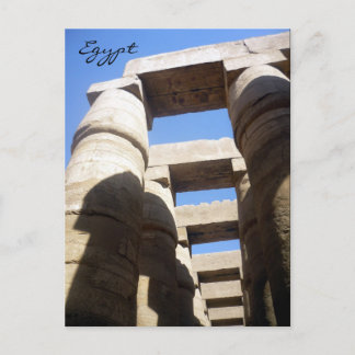 Karnak-Obersäulen Postkarte