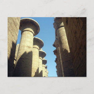 Karnak-Säulen Postkarte