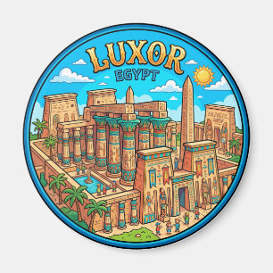 Karnak-Tempelkomplex, Luxor Ägypten Magnet