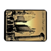 Karnak Temple, Ägypten Magnet (Horizontal)