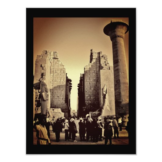 Karnak Temple Fotodruck (Vorne)