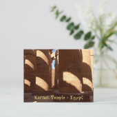 Karnak Temple - Luxor, Ägypten Postkarte (Stehend Vorderseite)