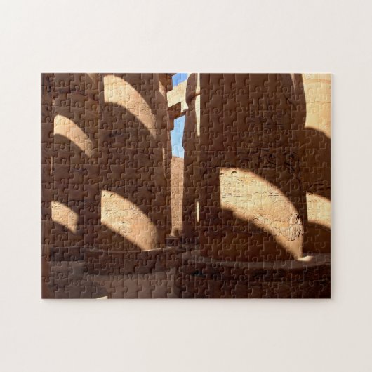 Karnak Temple - Luxor, Ägypten Puzzle (Horizontal)