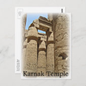 Karnak Temple Postcard Postkarte (Vorne/Hinten)
