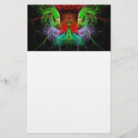 Karnaval Abstrakt Art Stationierung Briefpapier (Vorderseite)