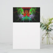 Karnaval Abstrakt Art Stationierung Briefpapier (Stehend Vorderseite)