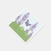 Karner Blue - Die Gefährten, mit Wild Lupine Serviette (Ecke)