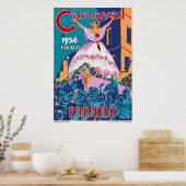 Karneval 1936, Feb. 22-25, Panama Poster (Küche)