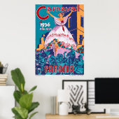 Karneval 1936, Feb. 22-25, Panama Poster (Heimbüro)