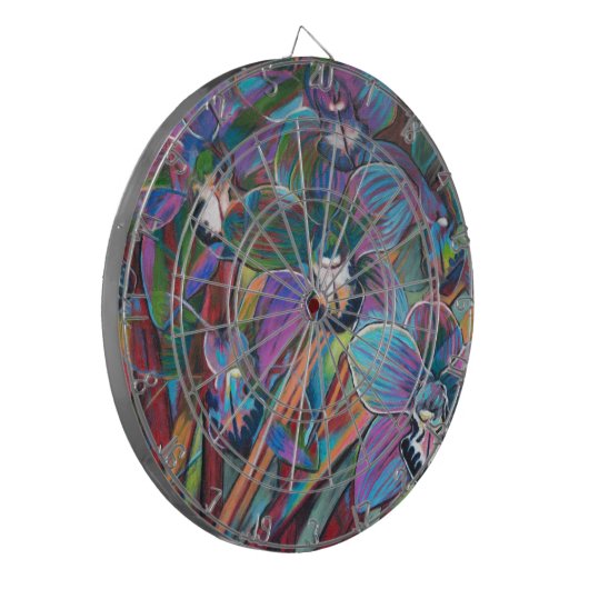 Karneval 2 dartscheibe (Vorderseite Links)