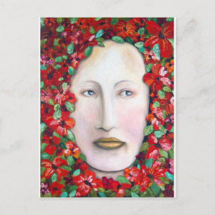 Karneval 5 postkarte