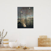 "Karneval-Abend" Poster (Küche)