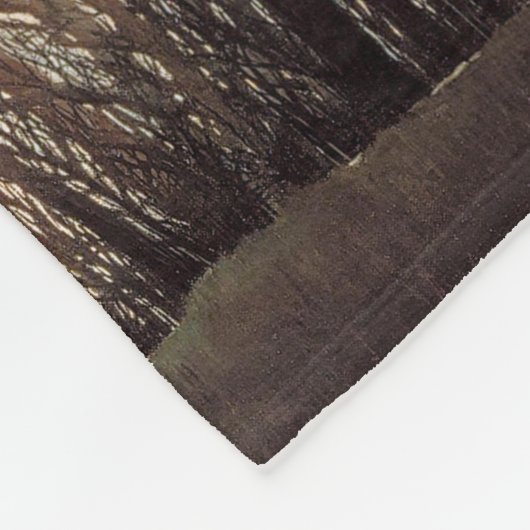 Karneval-Abend, Rousseau Fleecedecke (Ecke)