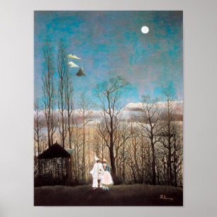 Karneval-Abend, Rousseau Poster