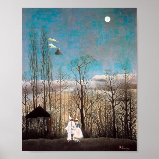 Karneval-Abend, Rousseau Poster (Vorne)