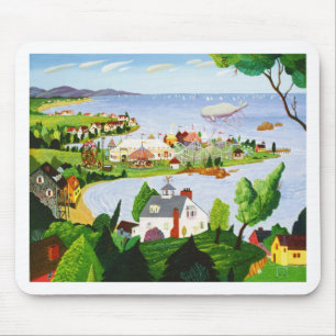 Karneval am Strand Mousepad