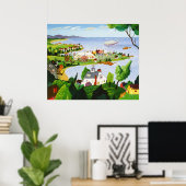 Karneval am Strand Poster (Heimbüro)