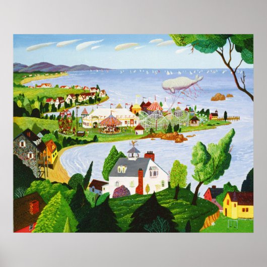 Karneval am Strand Poster (Vorne)