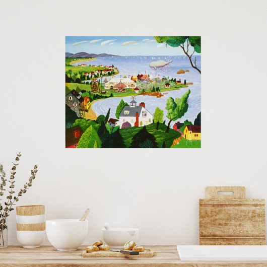 Karneval am Strand Poster (Küche)