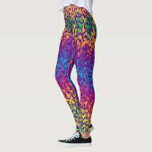 Karneval-Art bunt Leggings (Links)