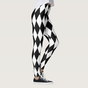 Karneval-Art-Harlekin-Muster Leggings