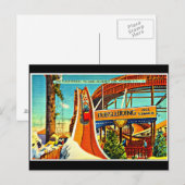 Karneval auf der Postkarte/Vergnügen-1 Postkarte (Vorne/Hinten)