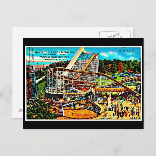 Karneval auf der Postkarte/Vergnügung-4 Postkarte (Vorne/Hinten)