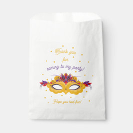 Karneval Birthday Party Danke Geschenktütchen