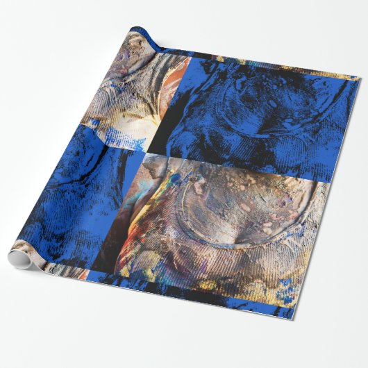 Karneval Brust Geschenkpapier (Ungerollt)