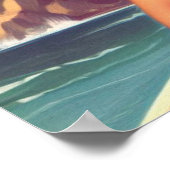 Karneval-Button Poster (Ecke)