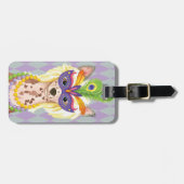 Karneval-Chinese Crested Gepäckanhänger (Vorderseite horizontal)