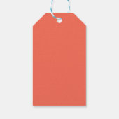 Karneval Circus & Animals Geburtstag Vielen Dank Geschenkanhänger (Rückseite)