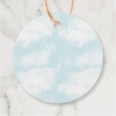 Karneval Circus Big Blue Geburtstag Geschenkanhänger (Rückseite)